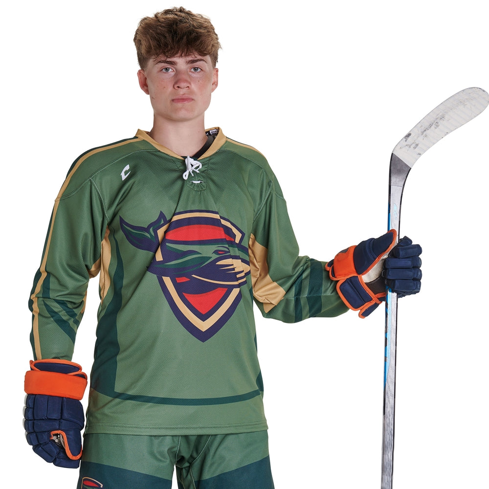 Juice Lace Neck Hockey Jersey - Adult - Medium - Blink (Full-Dye Sublimation)