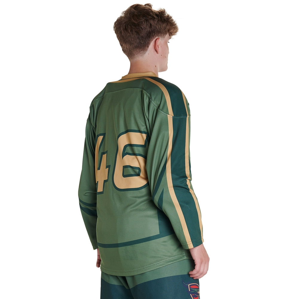 Juice Lace Neck Hockey Jersey - Youth - Small - Blink (Full-Dye Sublimation)