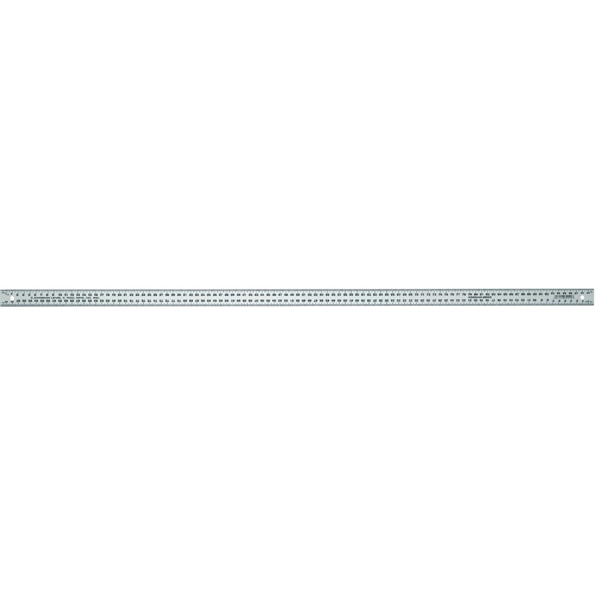 Johnson Level 36 In. Aluminum Metric Meterstick Straight Edge Ruler