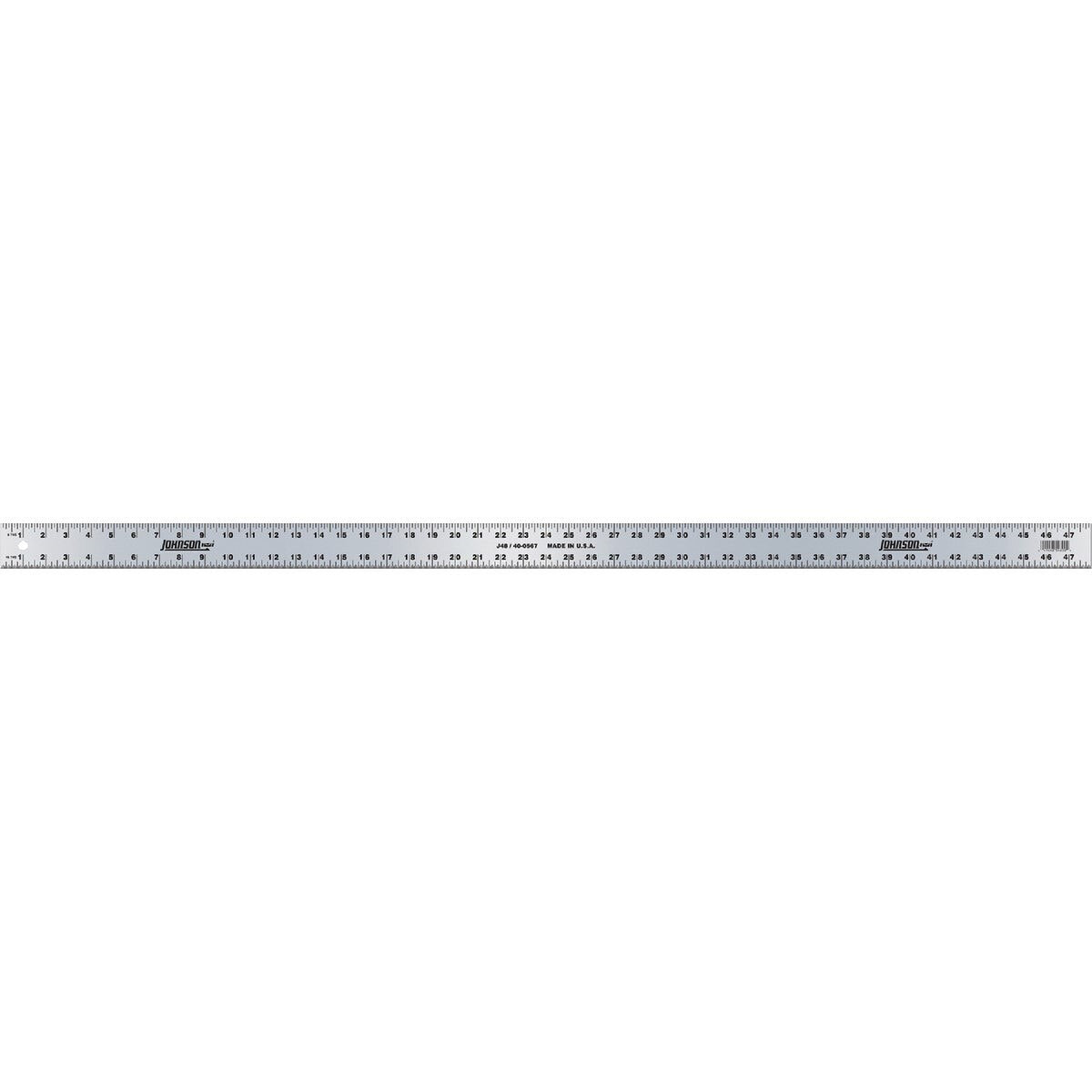 Johnson Level 48 In. Heavy-Duty Aluminum Straight Edge Ruler