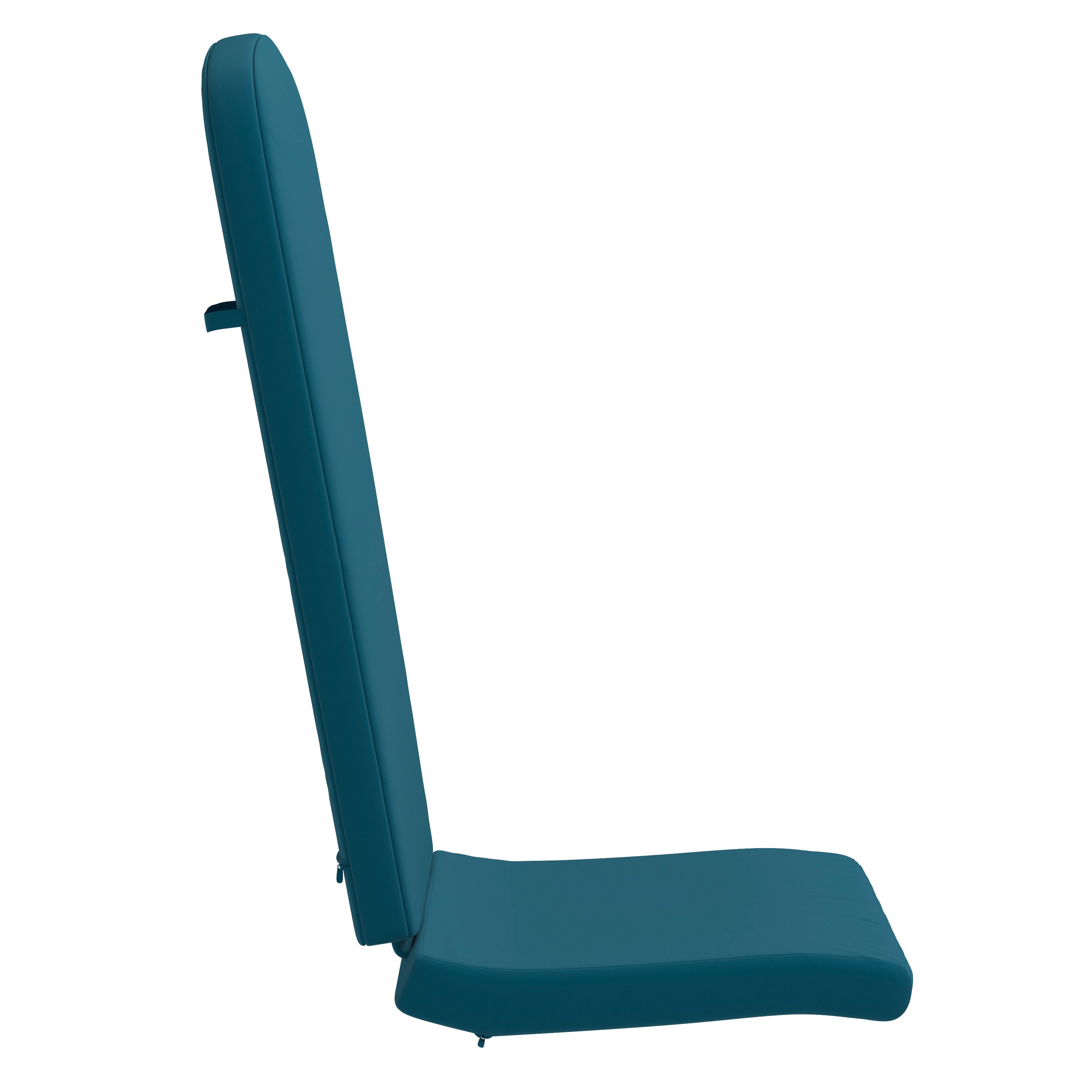 Charlestown Set of 2 All Weather Indoor/Outdoor High Back Adirondack Chair Cushions, Patio Furniture Replacement Cushions - Teal