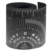 Ruler, Wrap-A-Round, Large, 6 ft L, 3.88 Inch W, Black