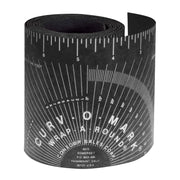 Ruler, Wrap-A-Round, X-Large, 7 ft L, 5 Inch W, Black