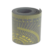 Ruler, Wrap-A-Round, Medium, 4 ft L, 3.88 Inch W, Gray