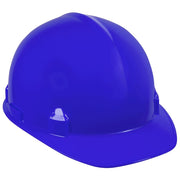 Hard Hat, SC-6, Front Brim, High-Density Polyethylene, Blue