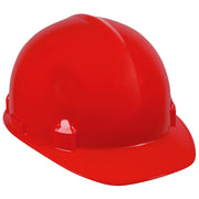 Hard Hat, SC-6, Front Brim, High-Density Polyethylene, Red