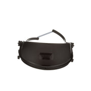 Face Shield Adapter, Press Fit Clips, Single Crown, Black