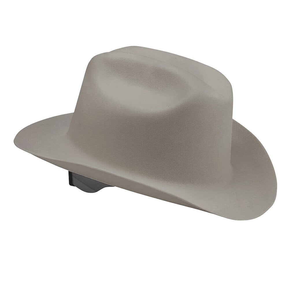19525 Jackson Safety Western Outlaw Hard Hat, Western Brim, Gray
