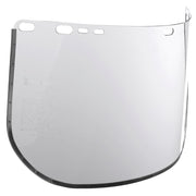 Visor, F20, Face Shield, Polycarbonate, Clear, Bound