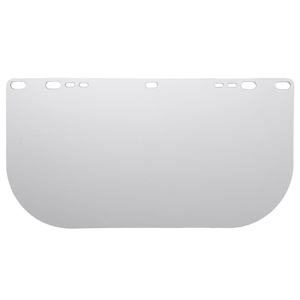 Visor, F10, Face Shield, PETG, Clear, Unbound, 8 Inch H