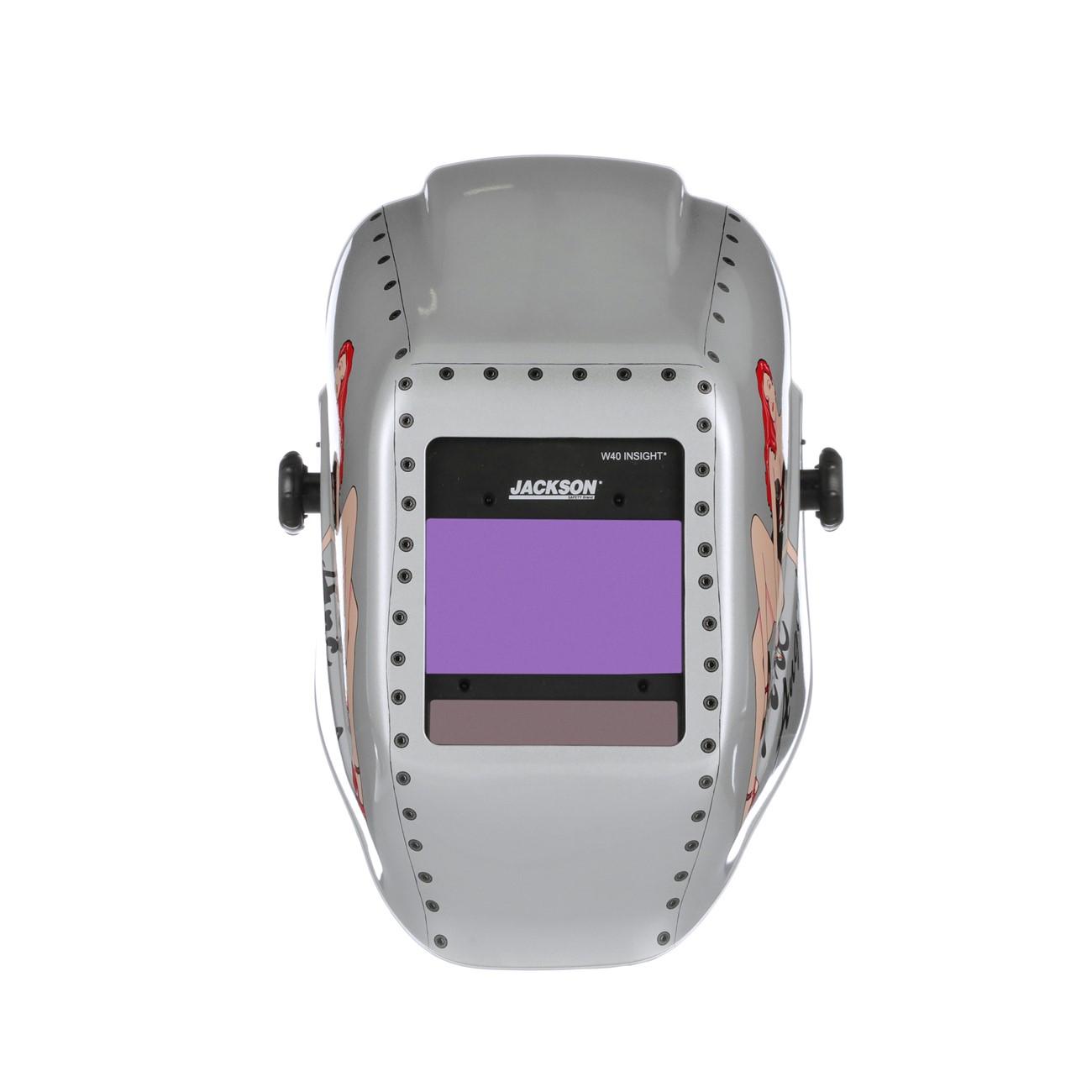 Welding Helmet, HLXHaloX, Arc Angel, Auto Darkening, Gray