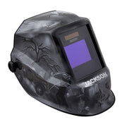 Welding Helmet, 6 Feet Under, ADF, Black|Gray|White Plaid