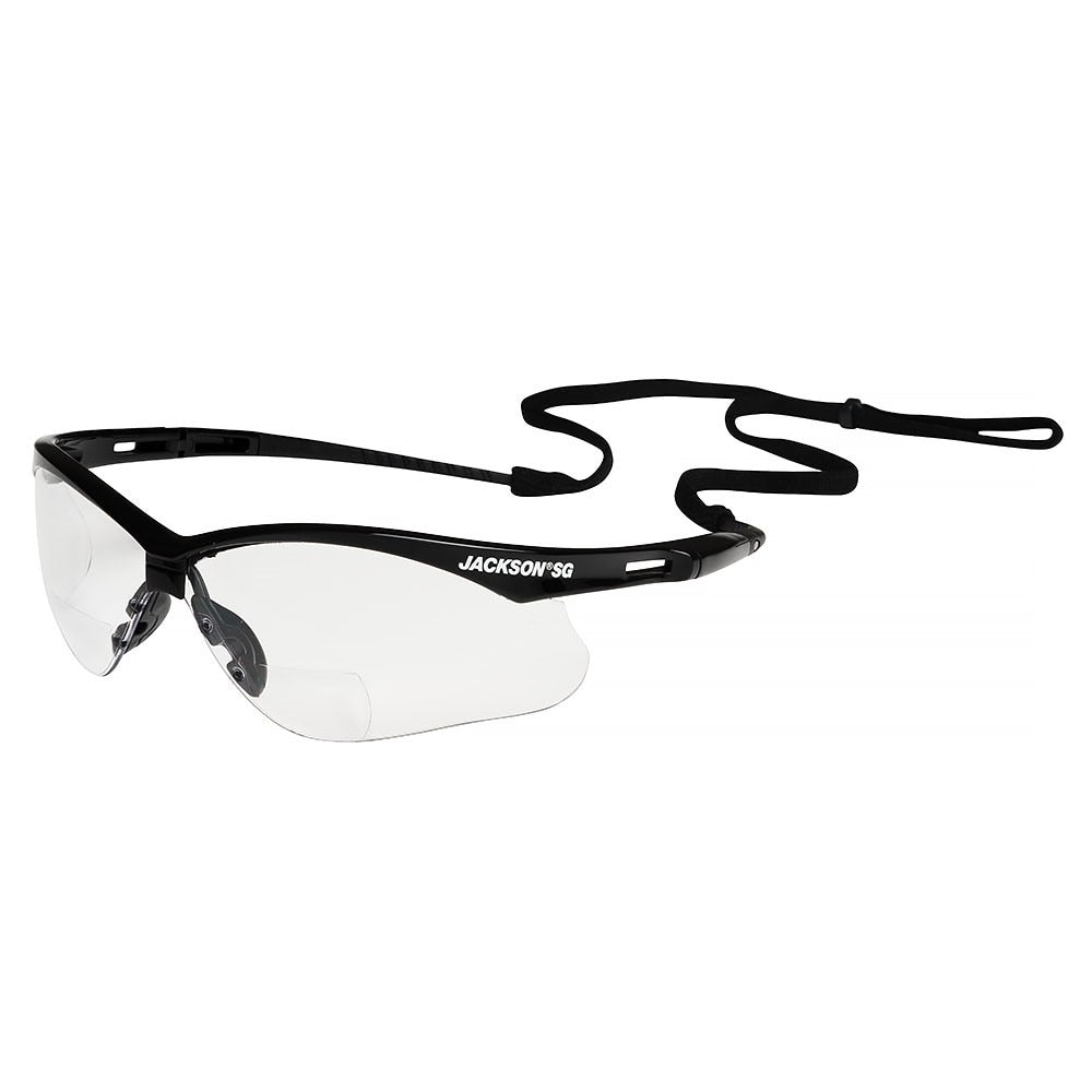 Safety Glasses, SG, Customizable, Clear, Wrap Around