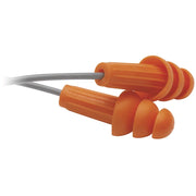 67221 Jackson Safety H20 Ear Plugs, 26 dB, Reusable, Corded, Triple Flange