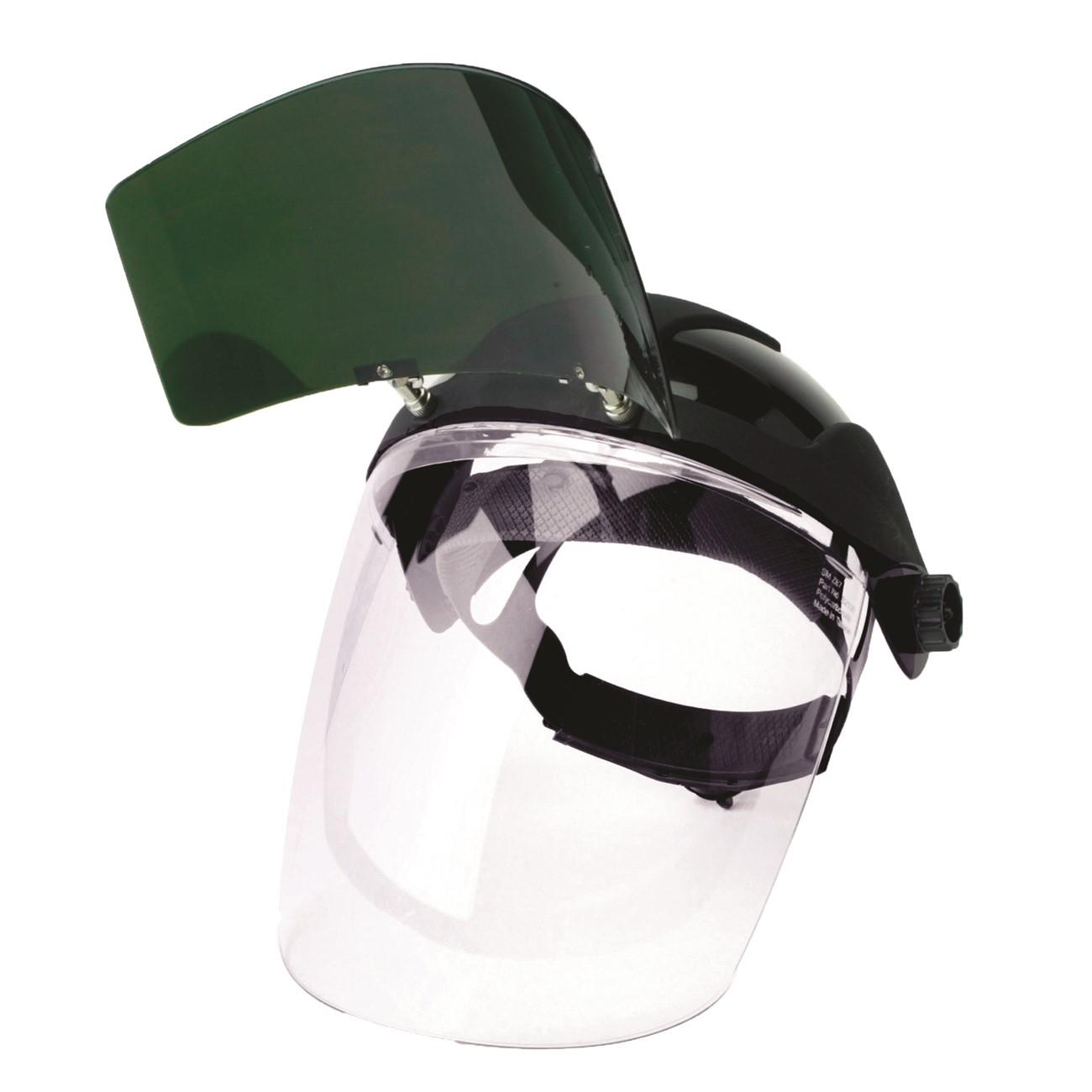 DP4™ Series Crown, Window & Ratcheting Headgear Only, Anti-Fog, Clear