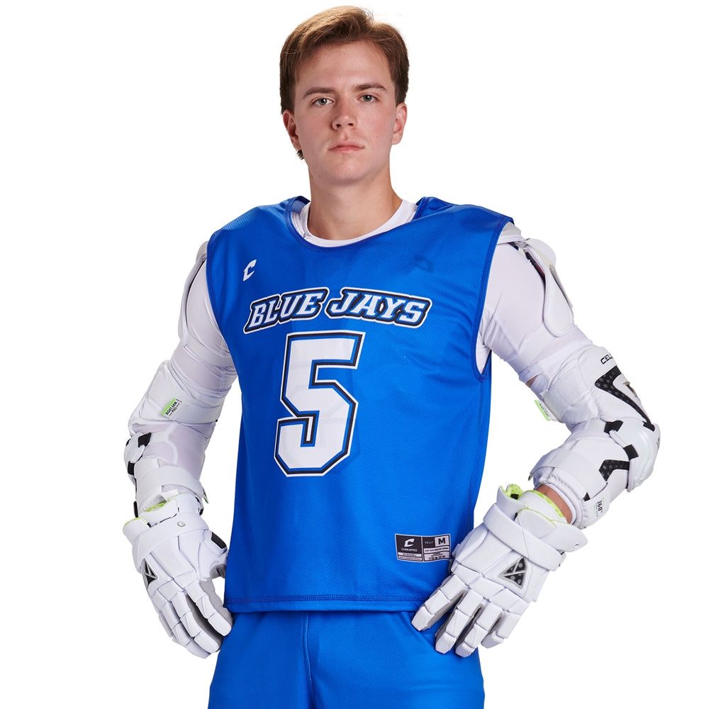 Juice Lacrosse Single-Ply Reversible Sleeveless Jersey - Youth - Extra-Large (Full-Dye, Premium cut-and-sew Sublimation. No Limitations!)