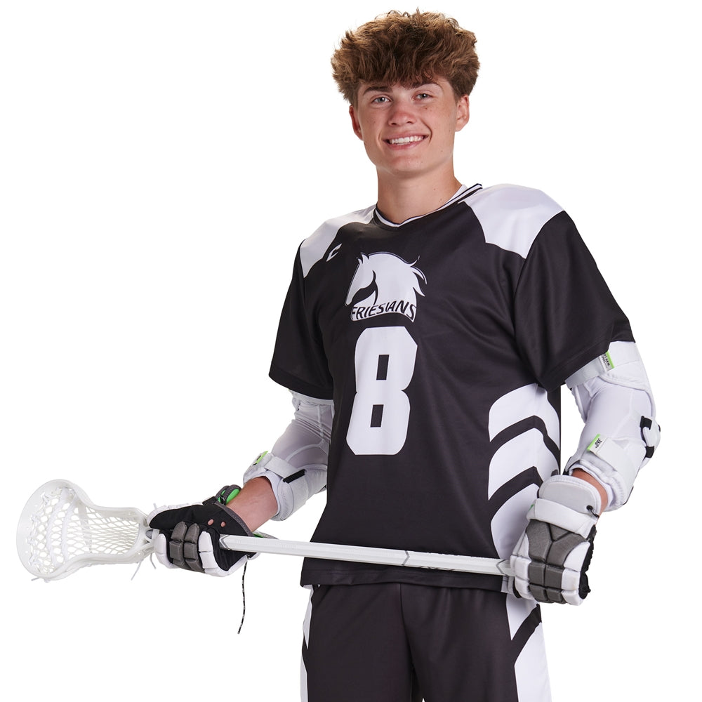 Juice Lacrosse Collegiate Short Sleeve Jersey - Youth - Small - Blink (Full-Dye Sublimation)
