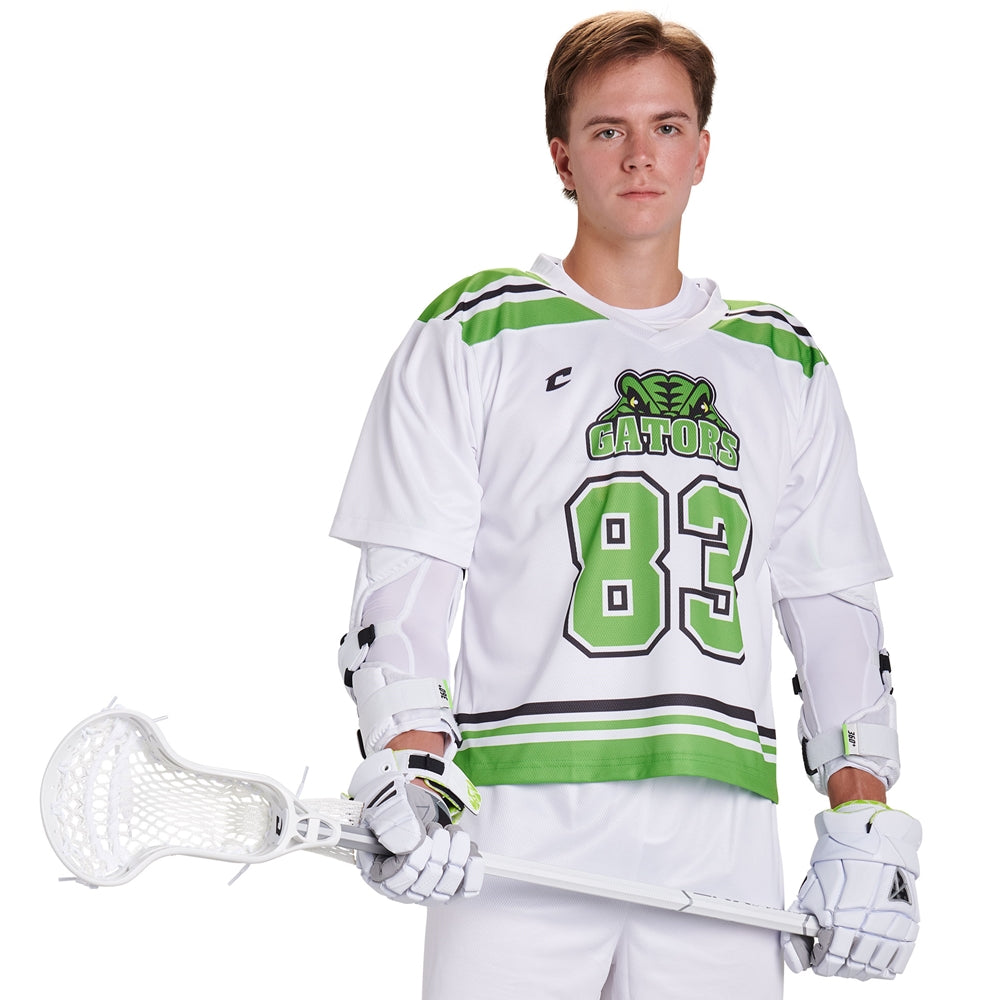 Juice Lacrosse Short Sleeve Jersey - Adult - Small (Full-Dye, Premium cut-and-sew Sublimation. No Limitations!)