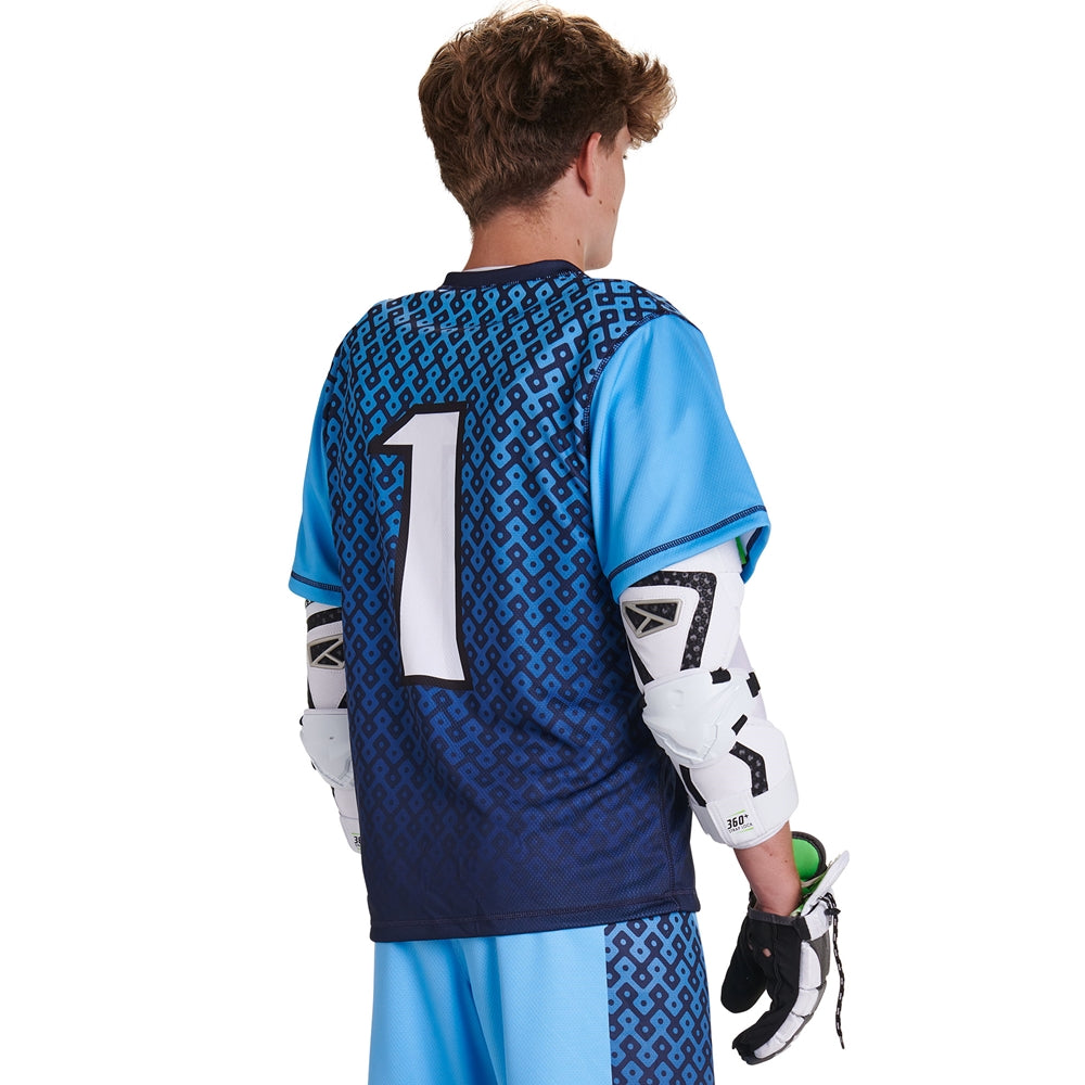 Juice Lacrosse Single-Ply Reversible Short Sleeve Jersey - Adult - XXLarge (Full-Dye, Premium cut-and-sew Sublimation. No Limitations!)