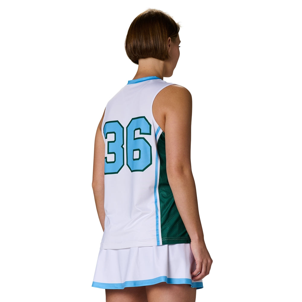 JUICE Lacrosse Sleeveless Jersey - Flexdri Mesh/Pin Dot Mesh - Womens - Extra-Small (Full-Dye, Premium cut-and-sew Sublimation. No Limitations!)