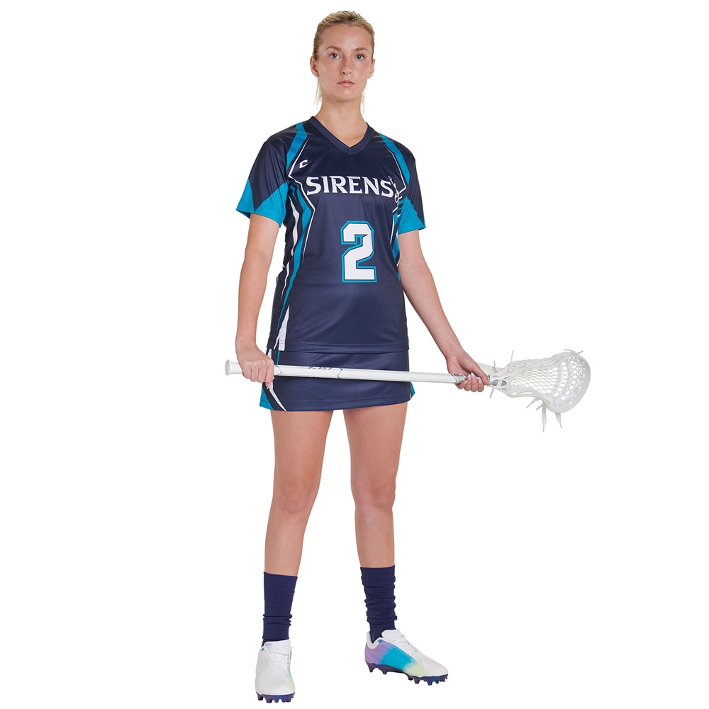 Juice Lacrosse Kilt - Flexdri Mesh - Girls - Large (Full-Dye, Premium cut-and-sew Sublimation. No Limitations!)