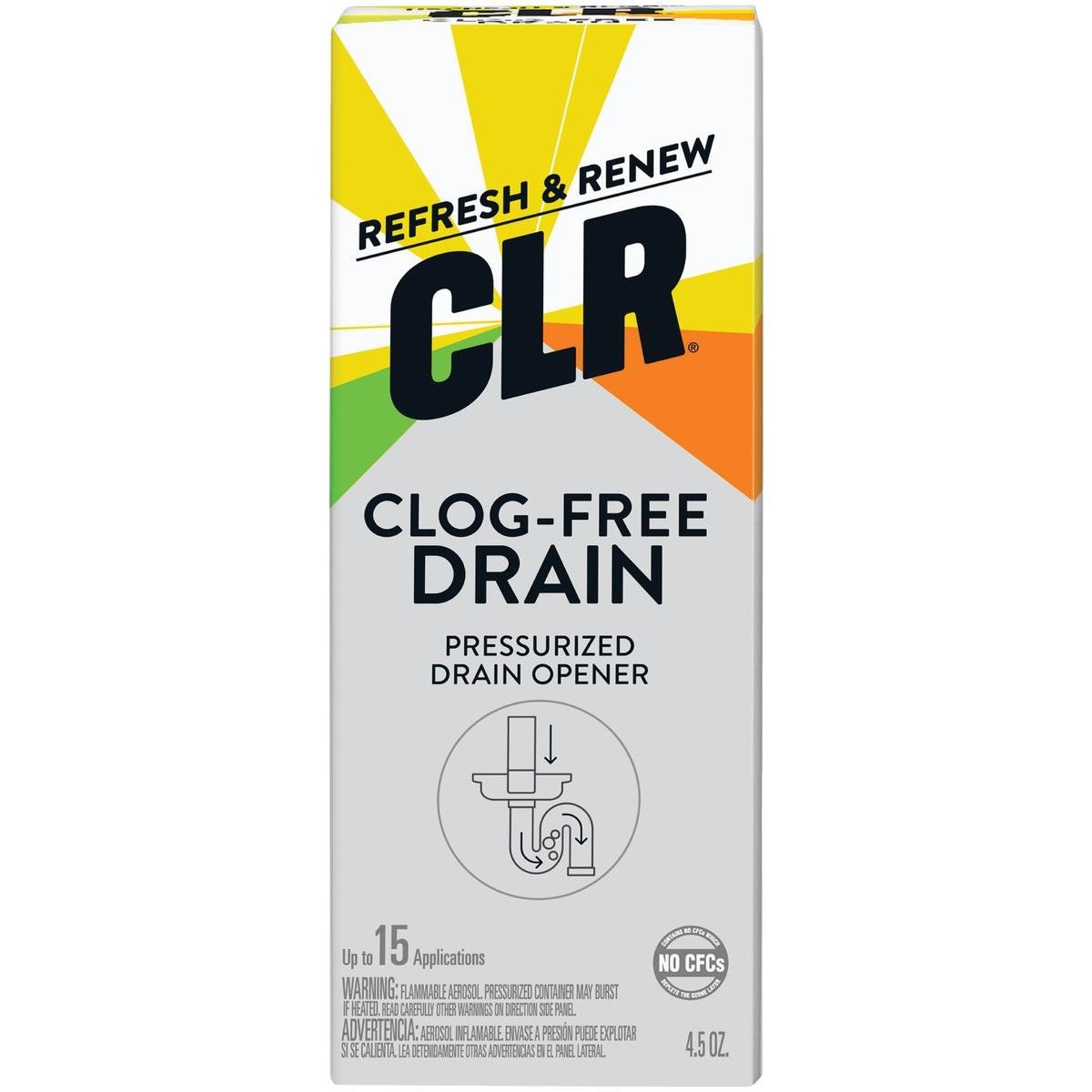 PP 6 CLR Clog Free Drain 4.5 Oz. Air-Pressure Drain Opener