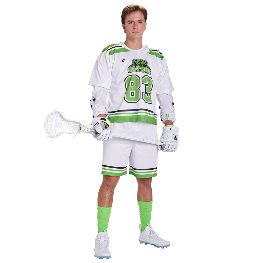 Juice Lacrosse Low Rise Shorts - Active Cloth - Adult - XXLarge (Full-Dye, Premium cut-and-sew Sublimation. No Limitations!)