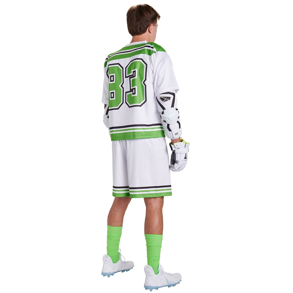 Juice Lacrosse Low Rise Shorts - Flexdri Mesh - Youth - Large (Full-Dye, Premium cut-and-sew Sublimation. No Limitations!)