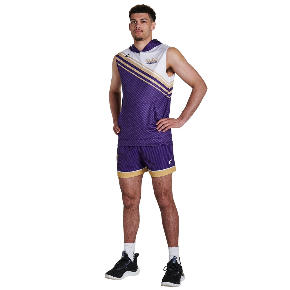 JUICE Stretch Woven Multi Sport Short 5" Inseam with Pockets - Youth - Extra-Large (Full-Dye, Premium cut-and-sew Sublimation. No Limitations!)