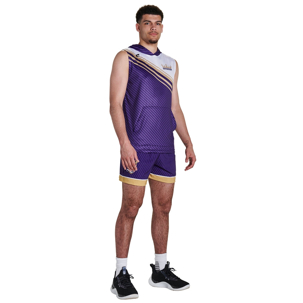 JUICE Stretch Woven Multi Sport Short 5" Inseam with Pockets - Womens - XXLarge (Full-Dye, Premium cut-and-sew Sublimation. No Limitations!)