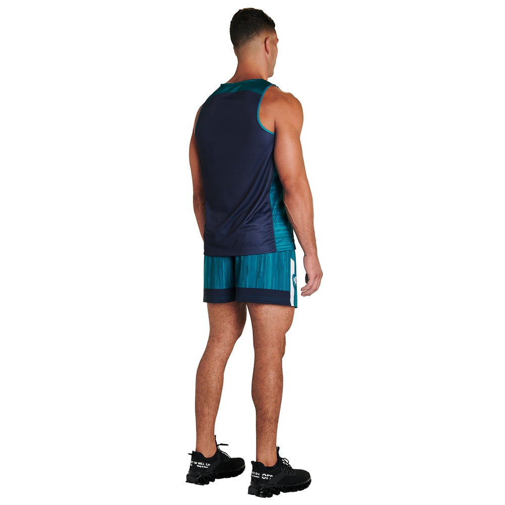 JUICE Stretch Woven Multi Sport Short 5" Inseam - Adult - XXLarge (Full-Dye, Premium cut-and-sew Sublimation. No Limitations!)