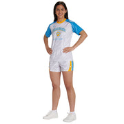 JUICE Multi-Sport Loose Short with 4" Inseam - Fusion Mesh - Womens - Medium (Full-Dye, Premium cut-and-sew Sublimation. No Limitations!)