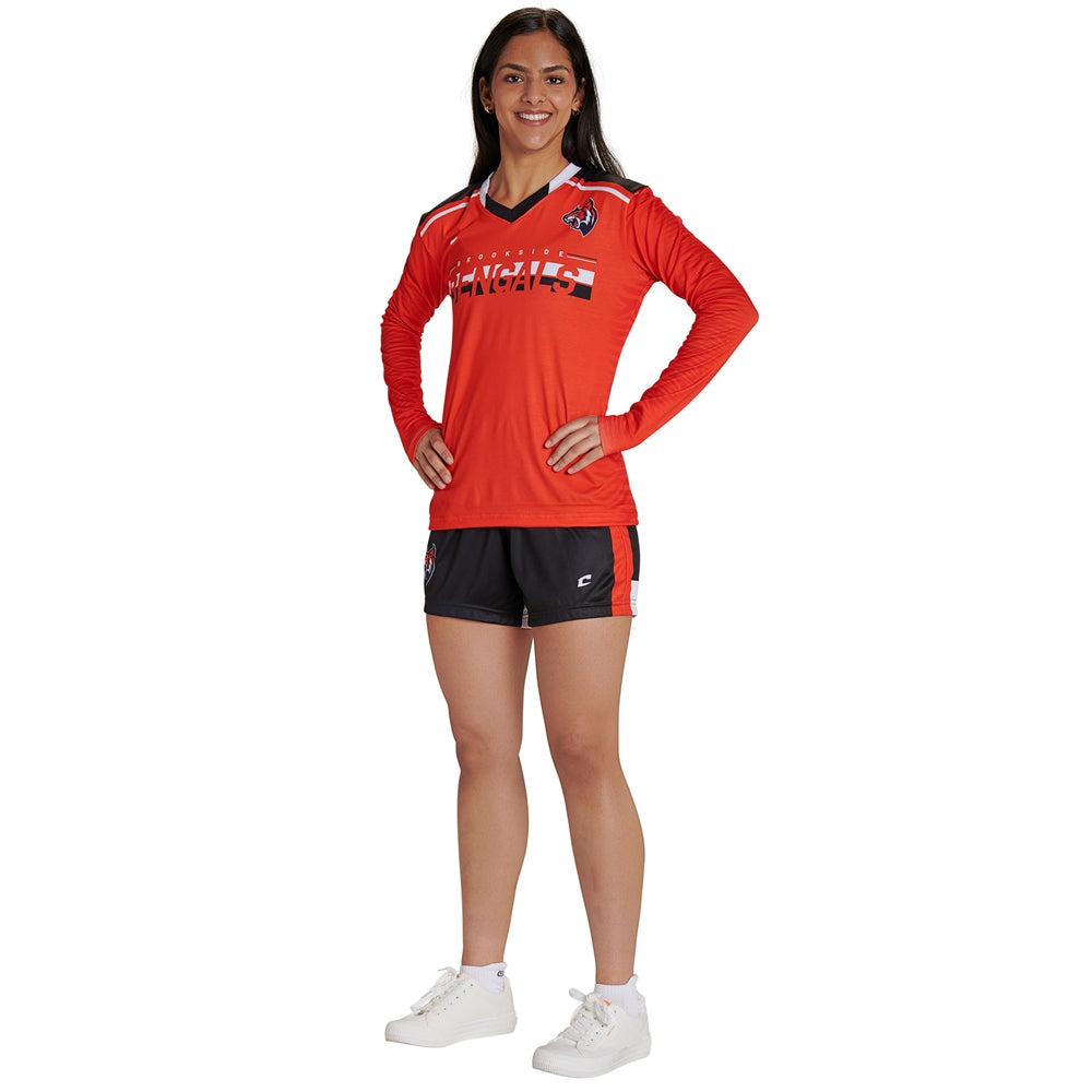 JUICE Multi-Sport Loose Short with 5" Inseam - Fusion Mesh - Womens - Medium (Full-Dye, Premium cut-and-sew Sublimation. No Limitations!)