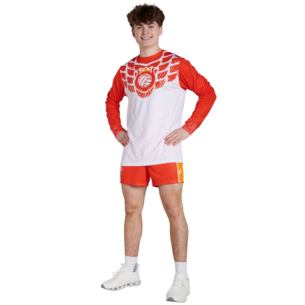 JUICE Multi-Sport Loose Short with 5" Inseam - Active Cloth - Womens - Medium (Full-Dye, Premium cut-and-sew Sublimation. No Limitations!)