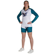 JUICE Multi-Sport Loose Short with 7" Inseam - Z-Cloth - Womens - Medium (Full-Dye, Premium cut-and-sew Sublimation. No Limitations!)