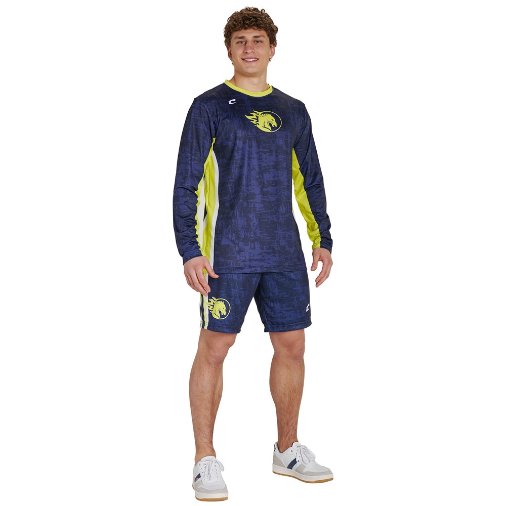 Juice Multi-Sport Loose Short with 9" Inseam - Flexdri Mesh - Adult - Large (Full-Dye, Premium cut-and-sew Sublimation. No Limitations!)