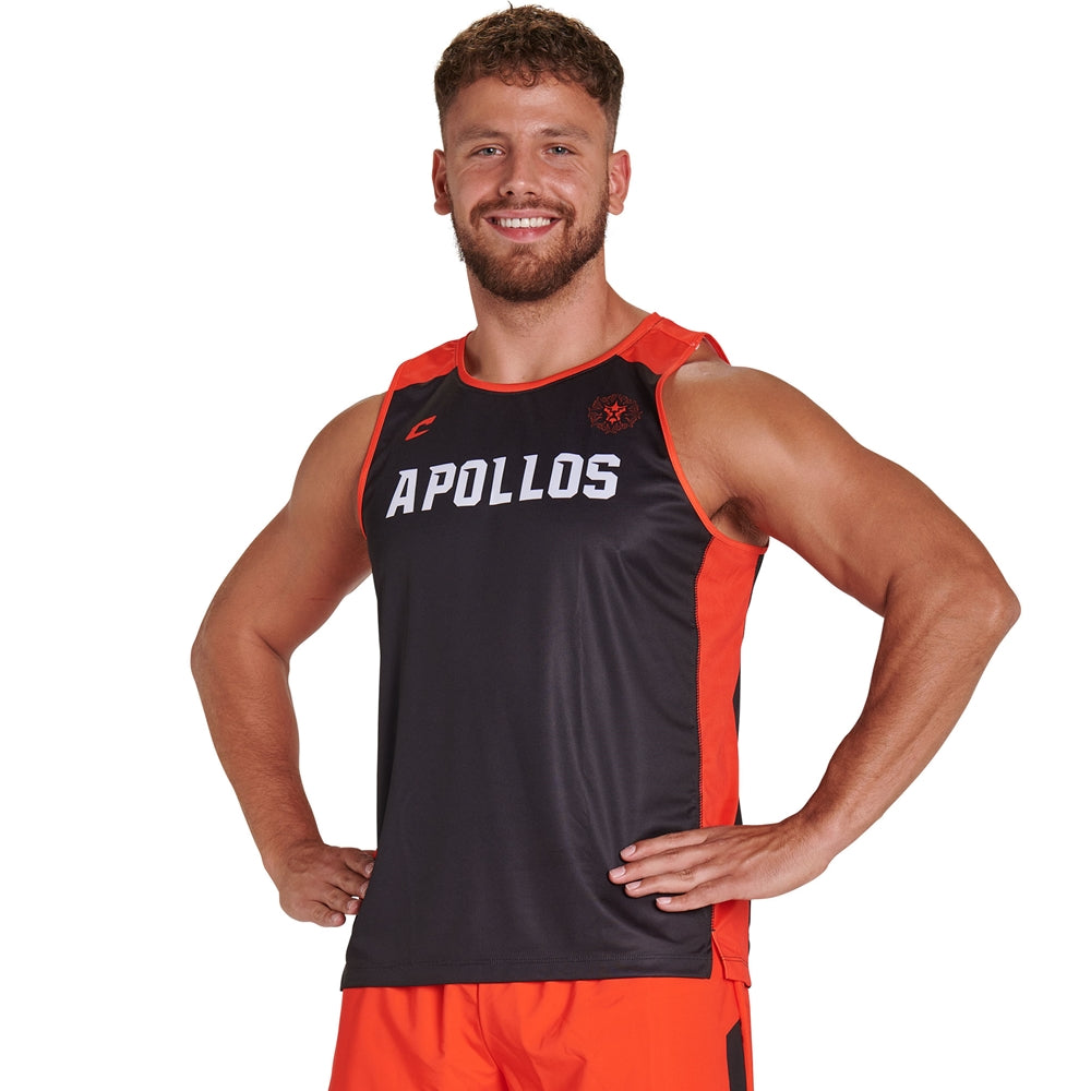 Juice Crew Neck Tank - Z-Cloth/Flexdri Mesh - Adult - Medium (Full-Dye, Premium cut-and-sew Sublimation. No Limitations!)