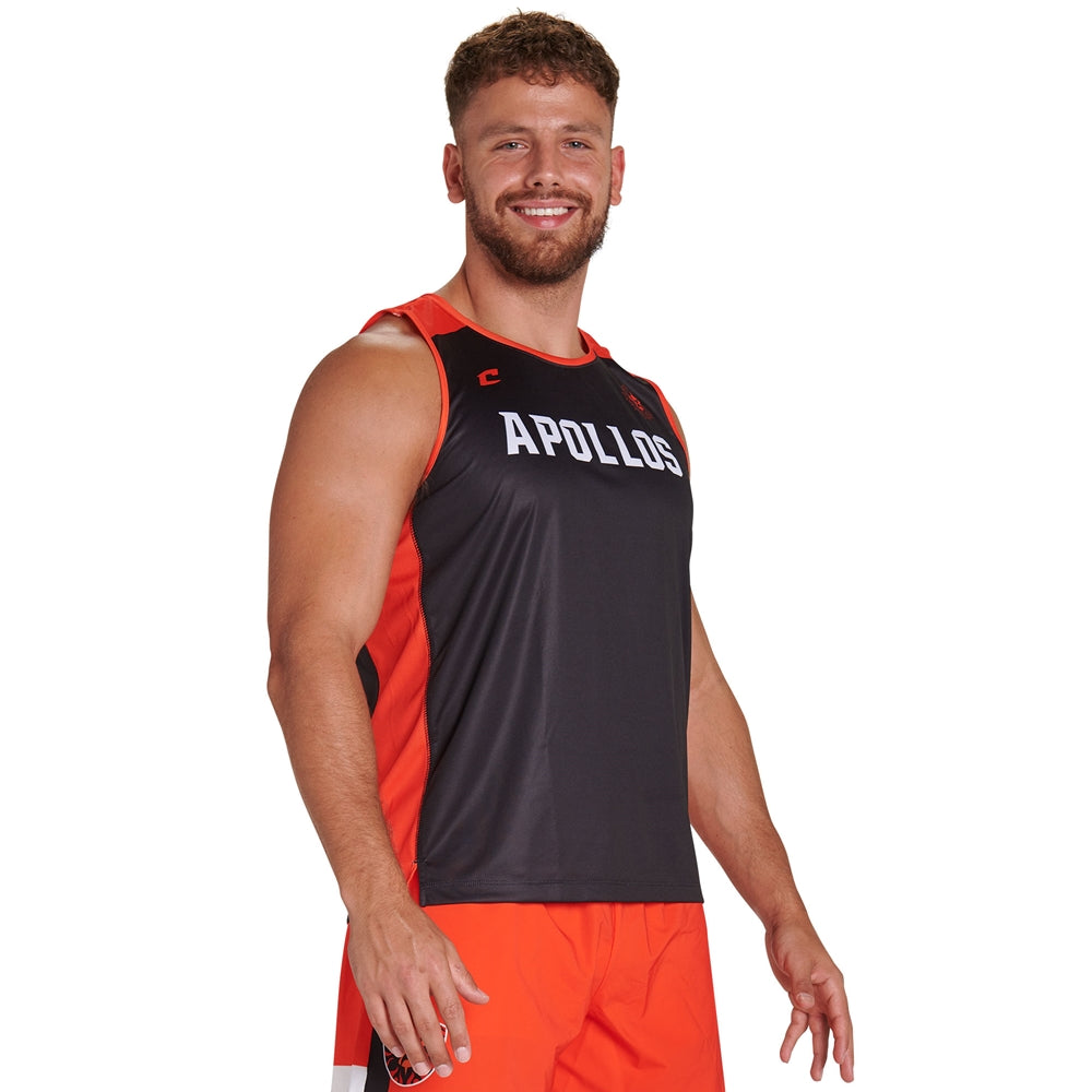 Juice Crew Neck Tank - Active Cloth/Flexdri Mesh - Adult - Medium (Full-Dye, Premium cut-and-sew Sublimation. No Limitations!)