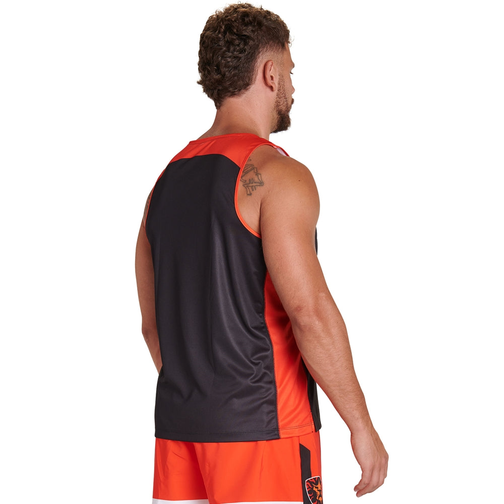 Juice Crew Neck Tank - Active Cloth/Flexdri Mesh - Adult - Medium (Full-Dye, Premium cut-and-sew Sublimation. No Limitations!)