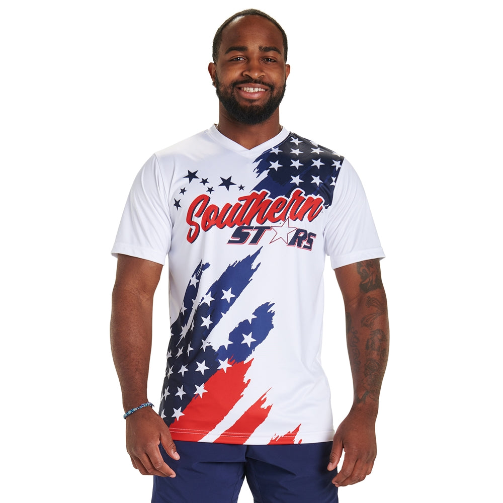 Juice V-Neck Short Sleeve T-Shirt (C-Tec) - Adult - Medium (Full-Dye Sublimation)
