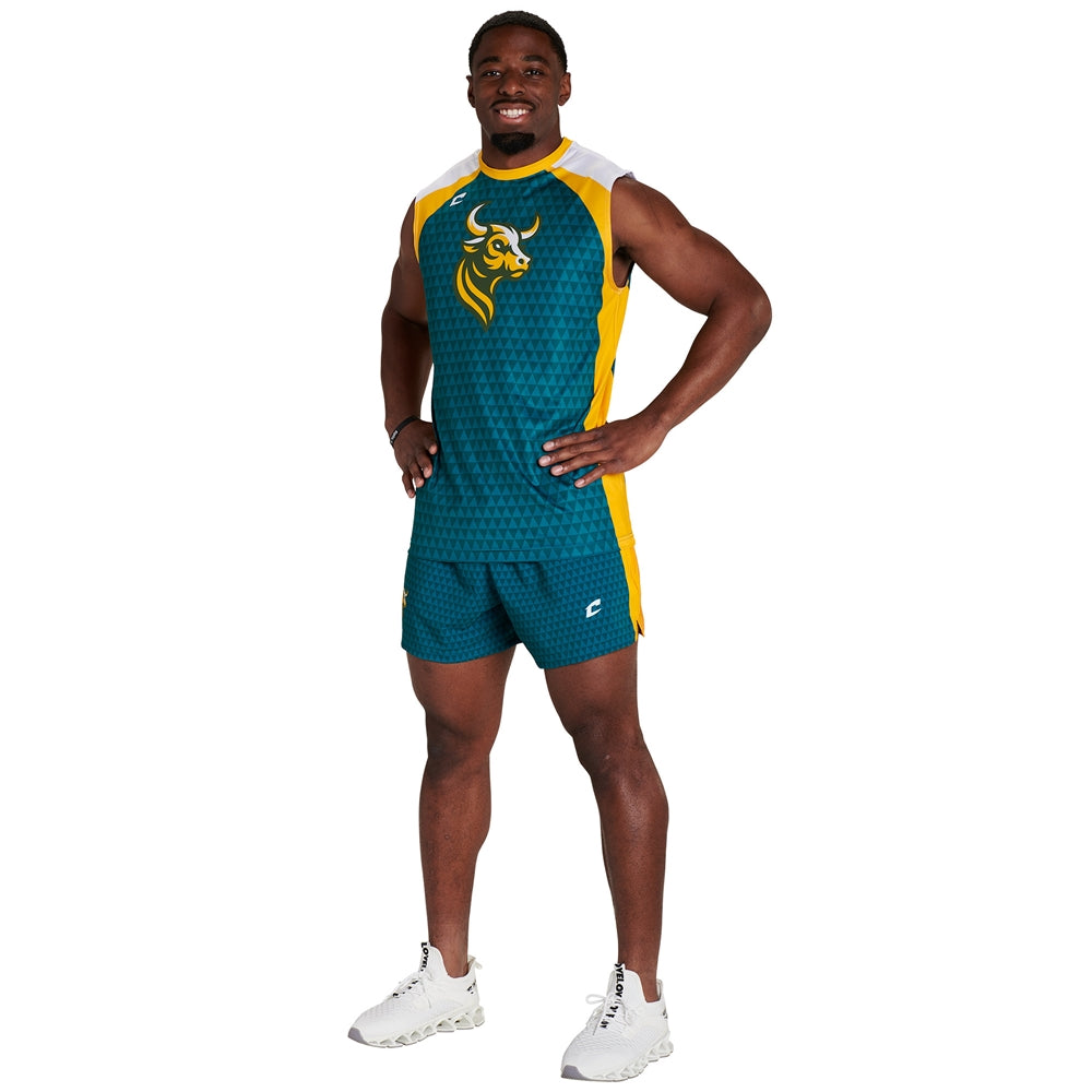 JUICE Stretch Woven Short - Stretch Woven Poplin - Adult - 3XL (Full-Dye, Premium cut-and-sew Sublimation. No Limitations!)