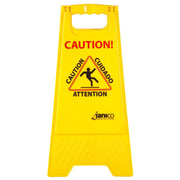 1070 Janico, Standard Wet Floor Sign, Yellow