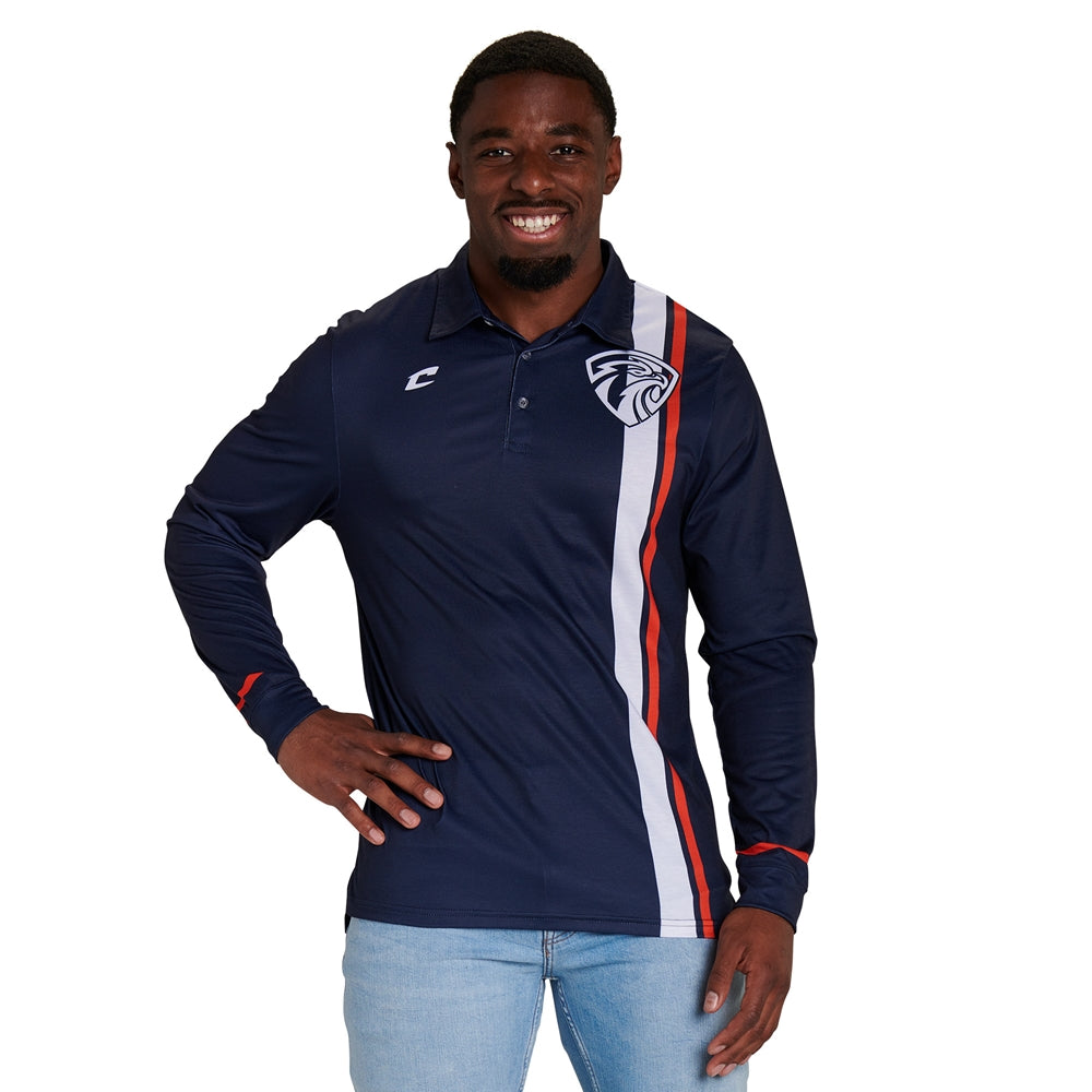 JUICE Long Sleeve Polo Shirt - Womens - XXLarge - Power Stretch (Full-Dye Sublimation)