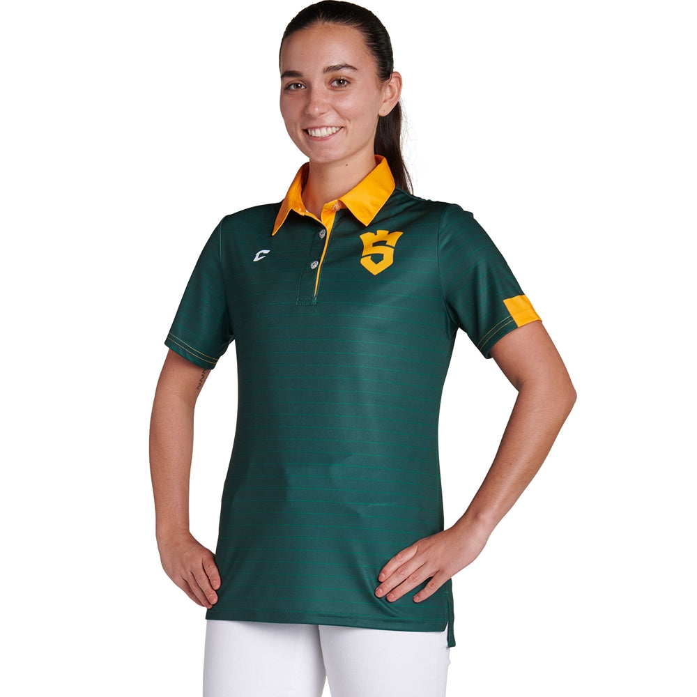 JUICE Polo Shirt - C-Tec - Womens - Medium (Full-Dye, Premium cut-and-sew Sublimation. No Limitations!)