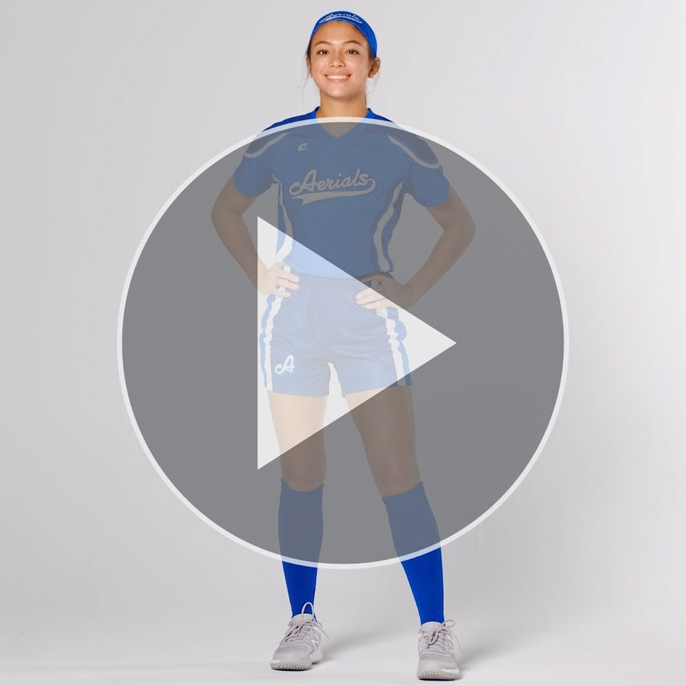 JUICE V-Neck Short Sleeve Jersey (Fusion Mesh) - Womens - XXLarge (Full-Dye Sublimation)
