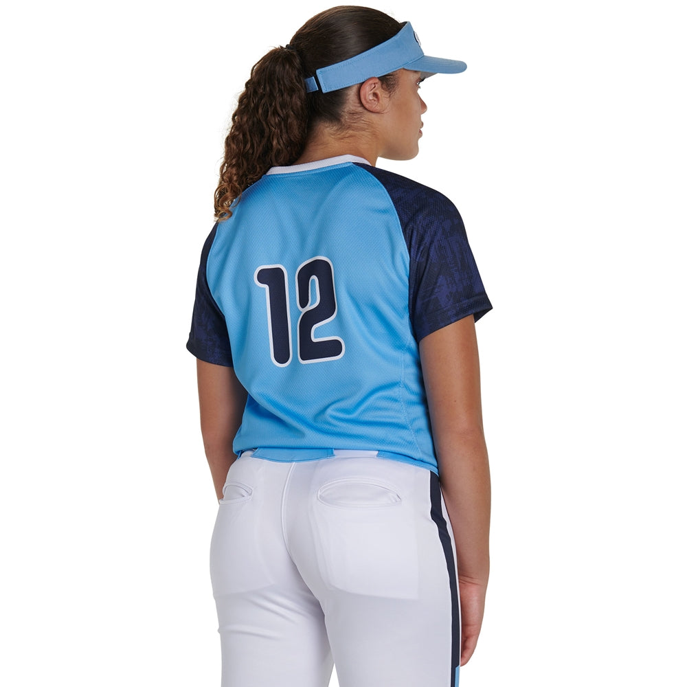 JUICE Crew Neck Short Sleeve Jersey - Girls - Medium - Active Cloth (Full-Dye Sublimation)
