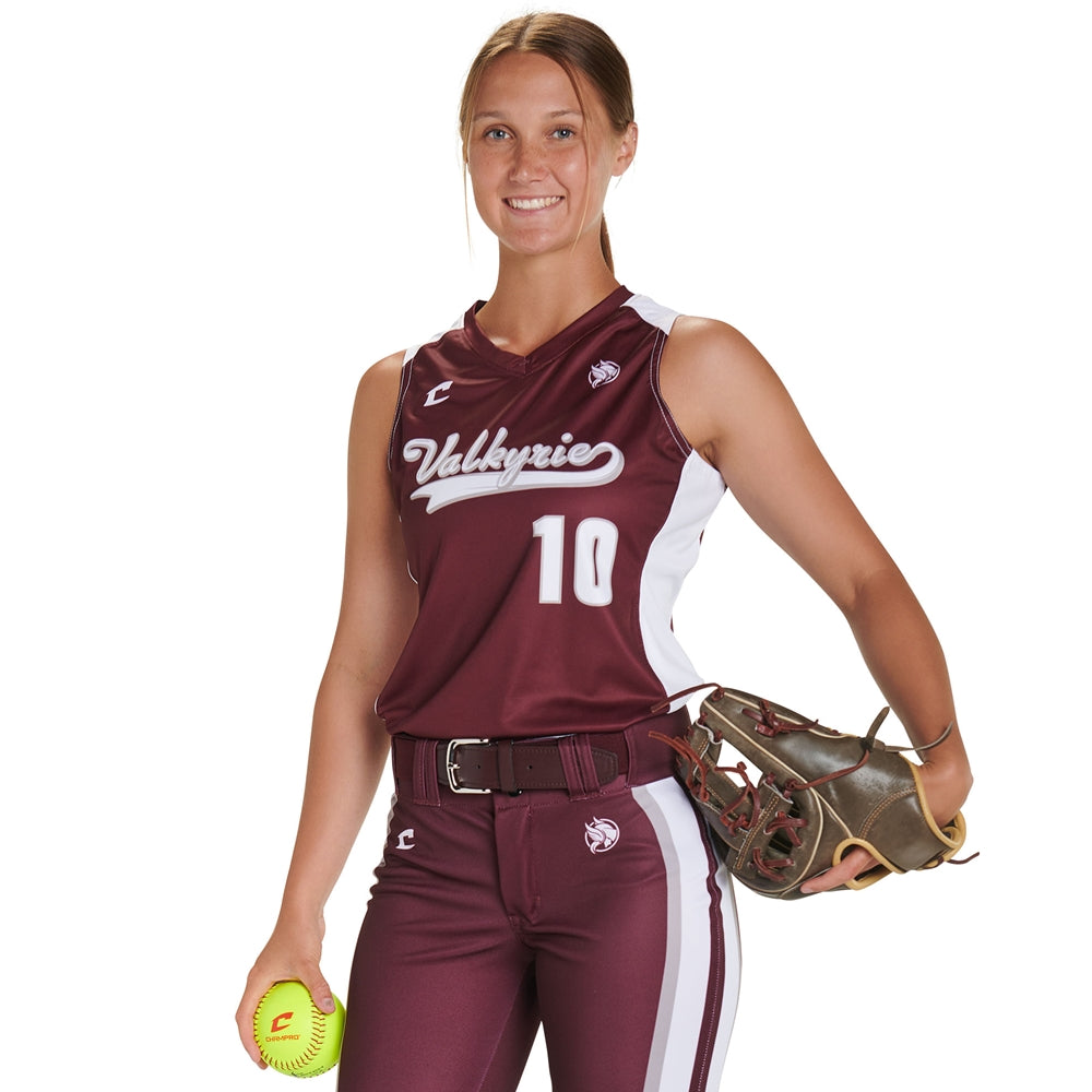 JUICE V-Neck Racerback Jersey (Active Cloth) - Womens - Extra-Small (Full-Dye Sublimation)