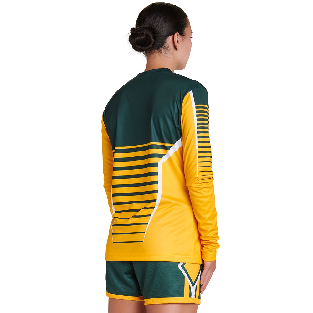 Juice V-Neck Long Sleeve Shooter Shirt - Womens - XXLarge - Active Cloth (Full-Dye Sublimation)