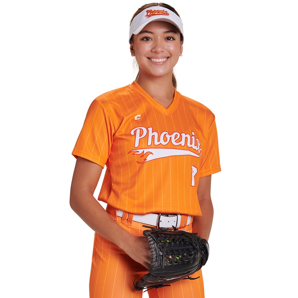 Juice V-Neck Short Sleeve T-Shirt (Blink) - Girls - Medium (Full-Dye Sublimation)