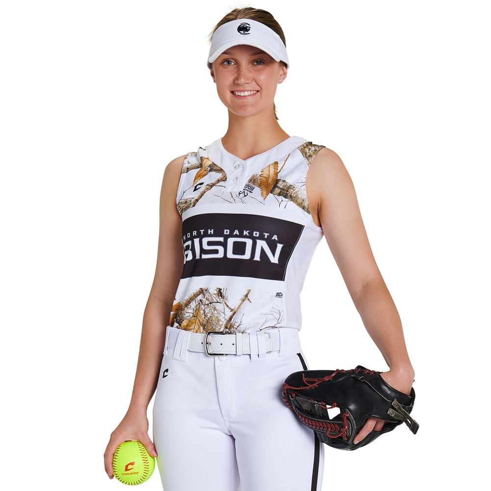 JUICE 2-Button Sleeveless Jersey - Womens - Extra-Large - Blink / Pin-Dot Mesh (Full-Dye Sublimation)